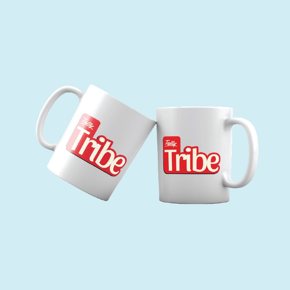 TallyTribe Sublimation Mug White